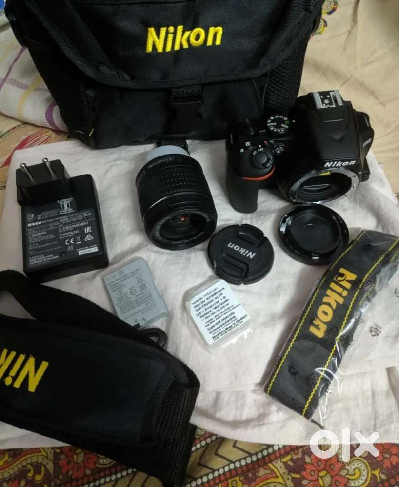 Nikon 3500D with kit lens