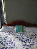 Mahogany Cot King size with mattress