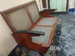 Wooden cane Sofa set