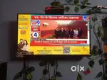 VW 32 inch QLED TV 2 MONTH OLD full accessories 9500₹ sale