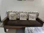 Sagun wood sofa