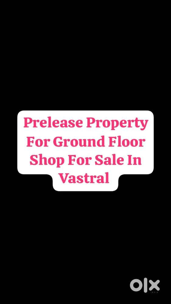 Prelease Property Ground Floor Shop For Sale In Vastral