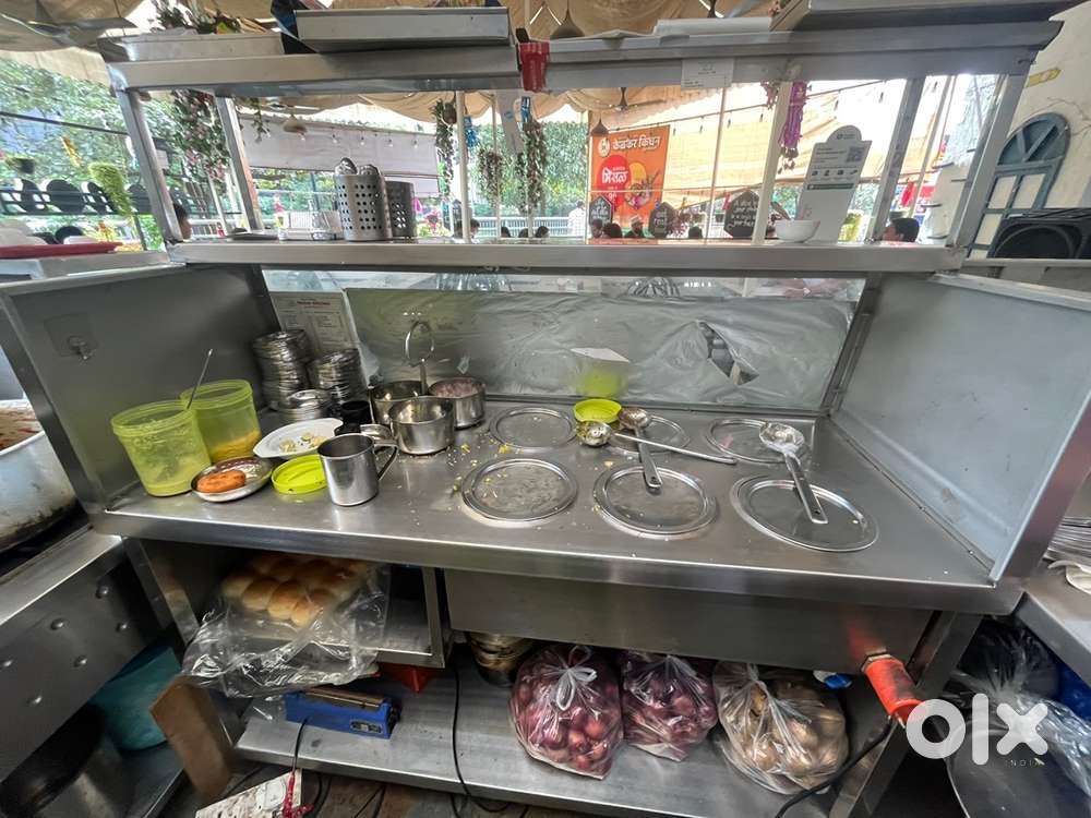 Stainless Steel Breakfast Counter / Bain Marie Setup