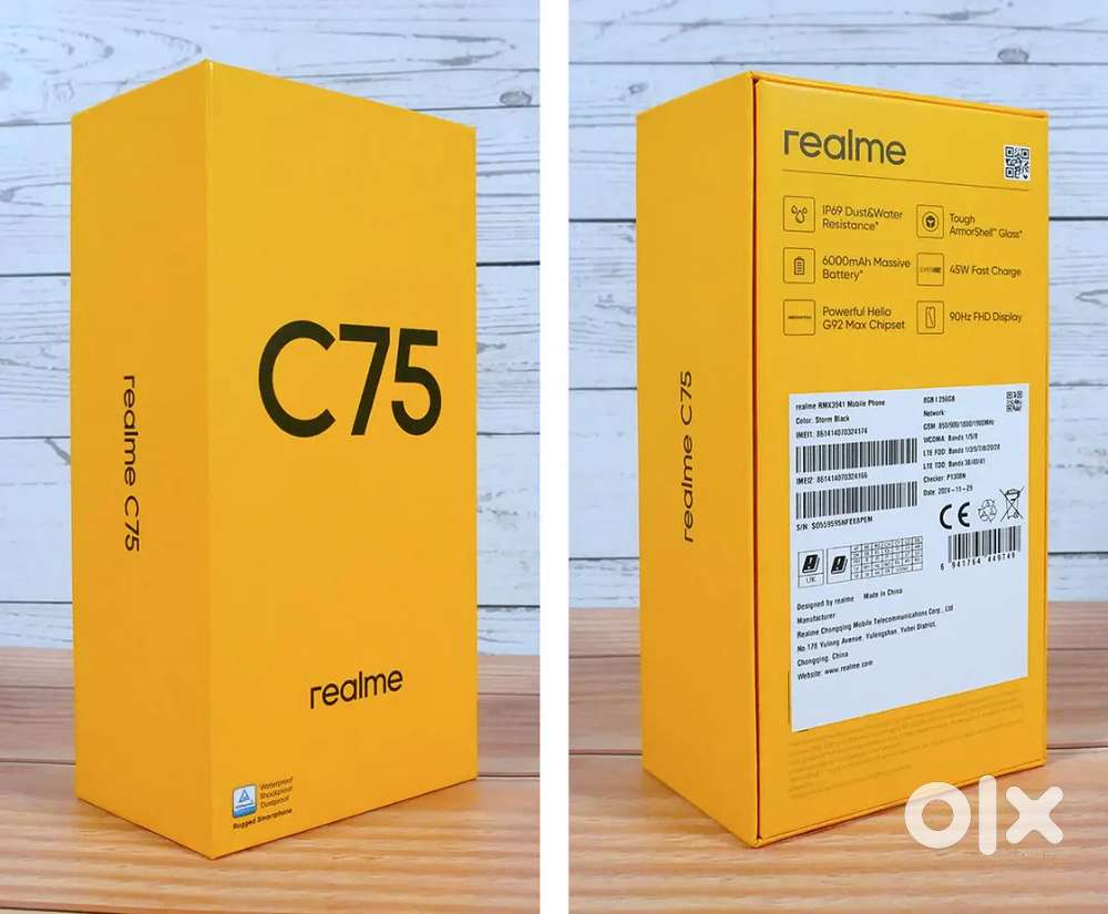 Realme C75 5G 128 GB, 4 GB RAM, Purple, Mobile Phone