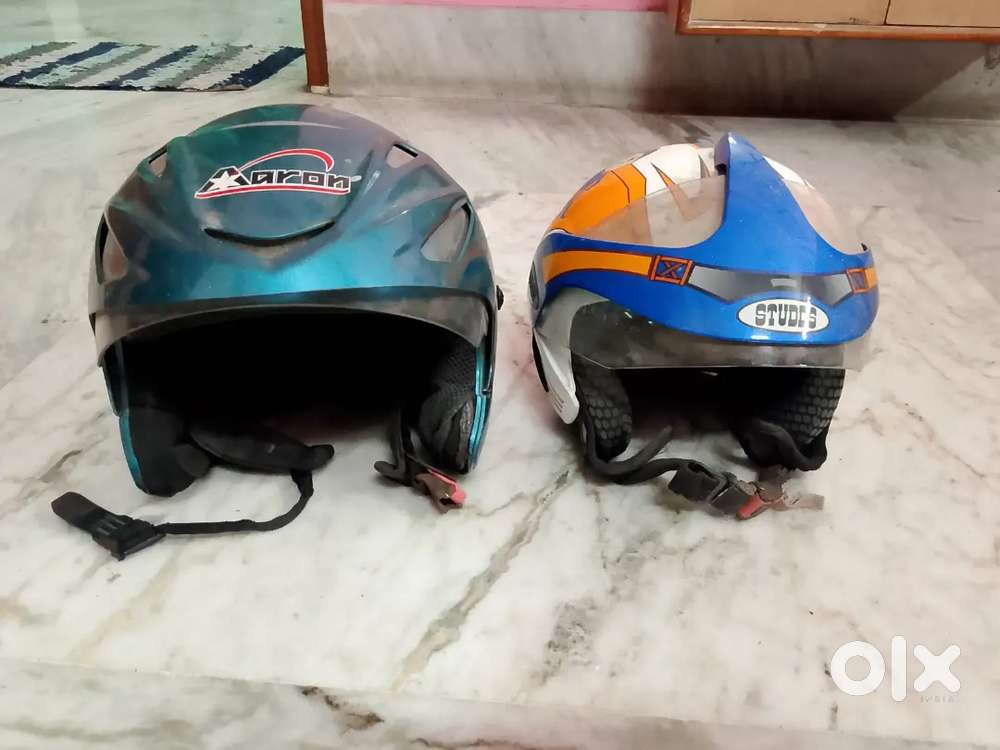 2 Helmets one for kids & another for adult
