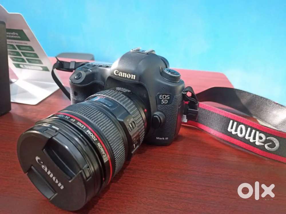5D MARK 3 BODY WITH 24 TO 105 LENS AND 50 MM STM LENS AVAILABLE
