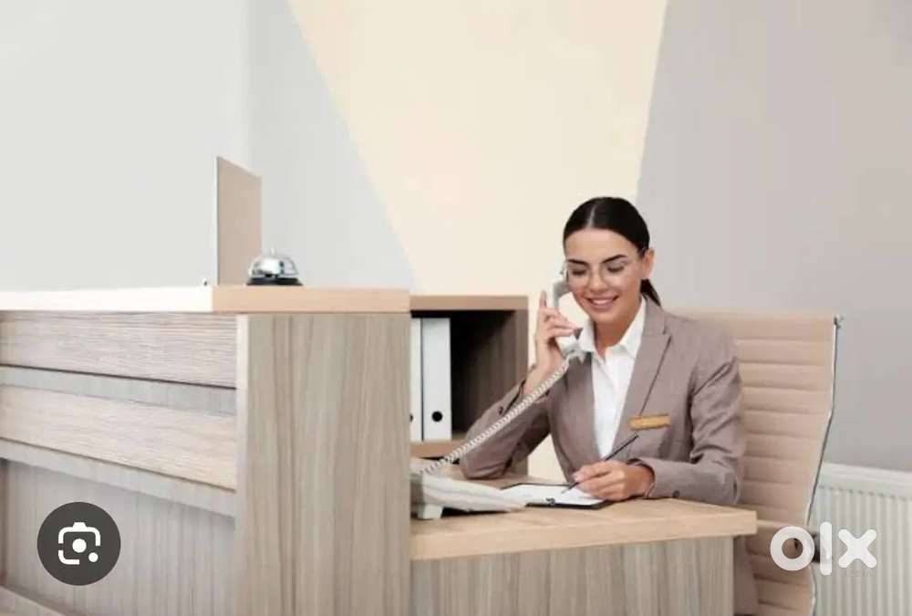Hotel Receptionist attender job