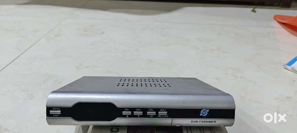 DTH BOX  DISH  TELEVISION  AND CABLE CONNECTION