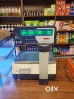 Bar printing weighing machine