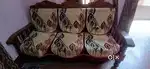 Sofa with beautiful cover