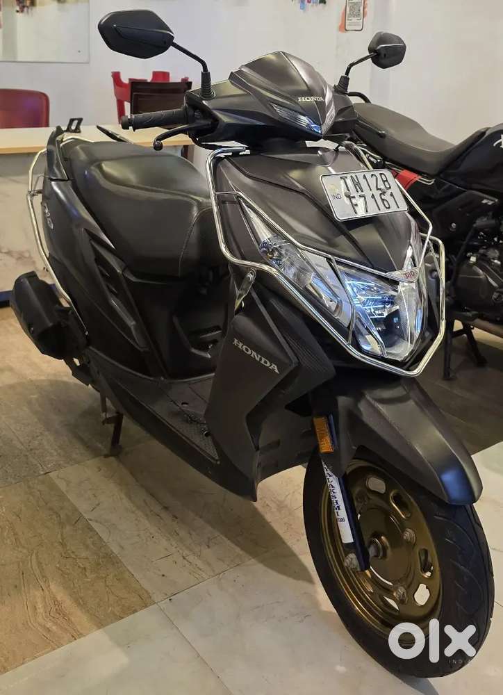 Honda Dio Dlx,  2024 model, Grey colour