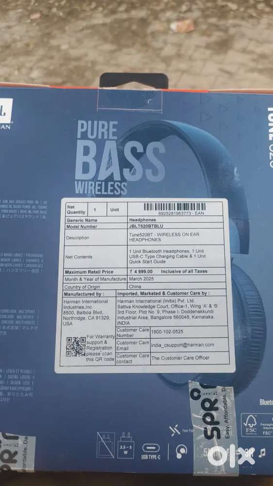 Headset JBL ORIGINAL