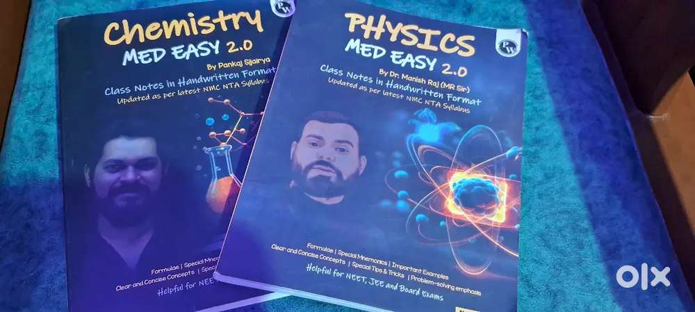 Physics wallah med easy books [NO DAMAGE] its my gaurante