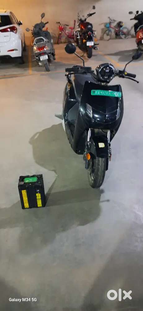 Electrical scooter with waranty period