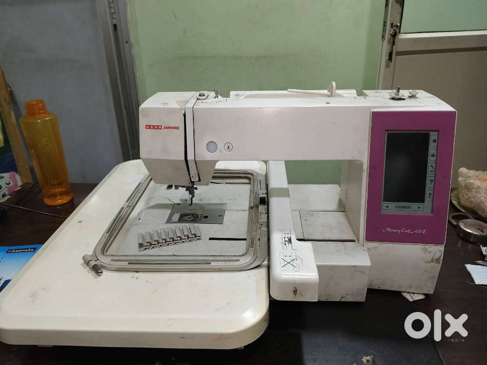 Computer Embroidery Usha 450e machine
