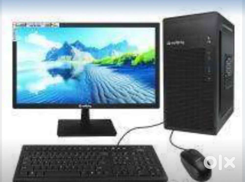 Computer monitor CPU all