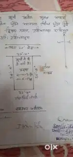 Plot in akash colony 32x56.5 total 1808 sq ft