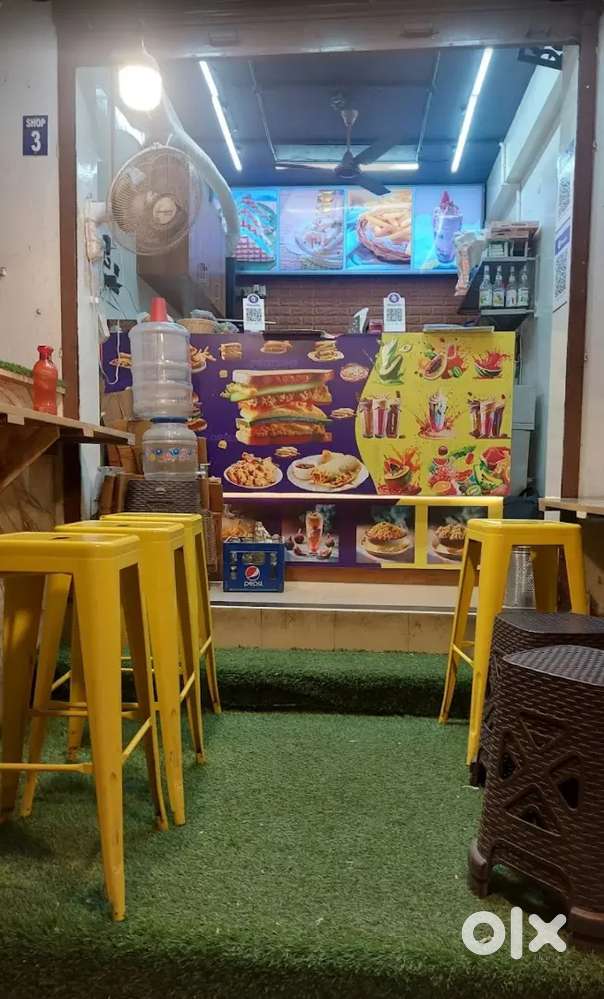 Furnished - Juice & Sandwich shop