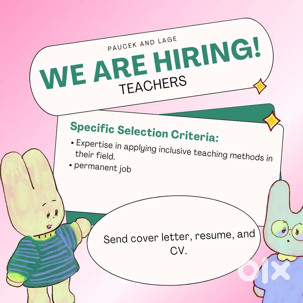 Needs teachers