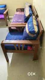 सागवानी सोफा सेट