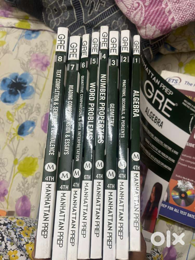 GRE books ….