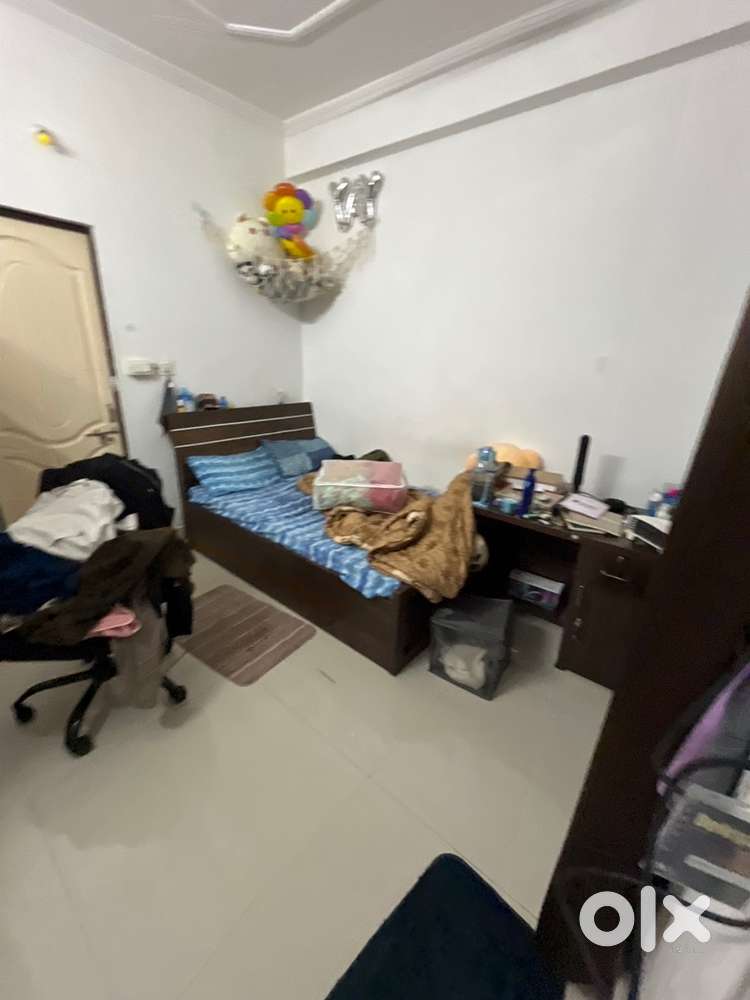 Fully furnished room double bed