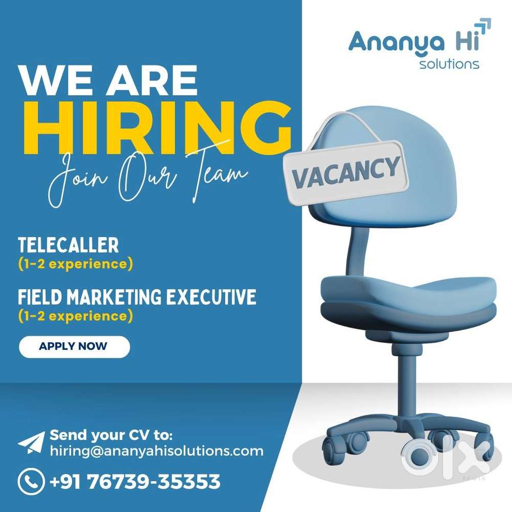 Tele Caller and Field Marketing executives