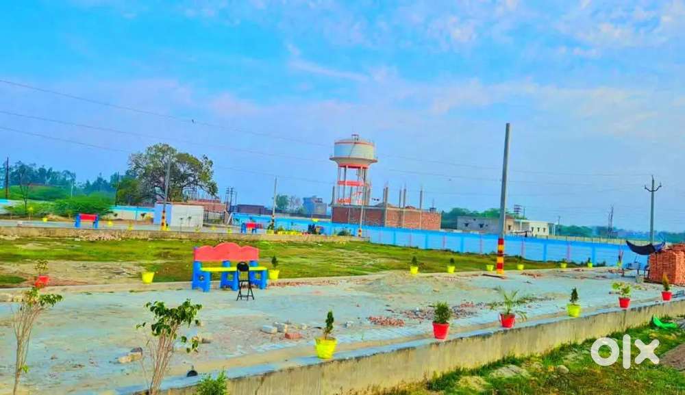LDA NOC बैंक लोन भी घर बनाकर रहने योग किसान पथ आउटर रिंग रोड पर प्लॉट