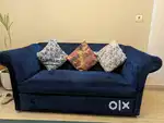 Elegant 5-Seater Sofa Set (2+2+1) – Plush Velvet Finish