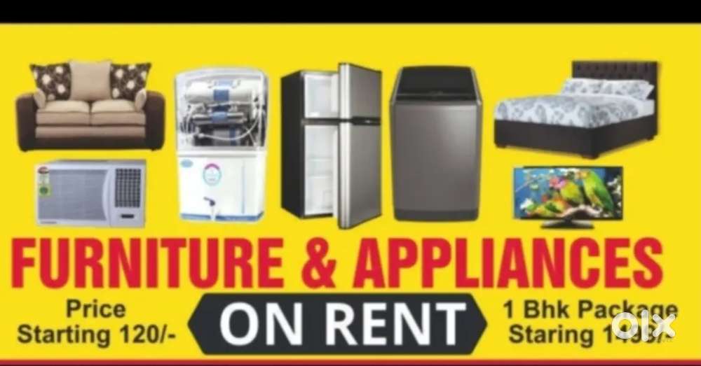 Furniture Appliances on RENT