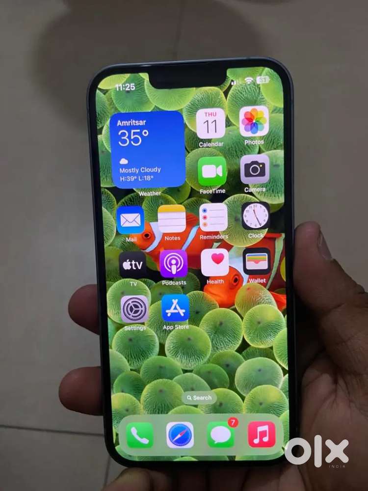 iPhone 14 blue 128Gb 11 month warranty with all accessories