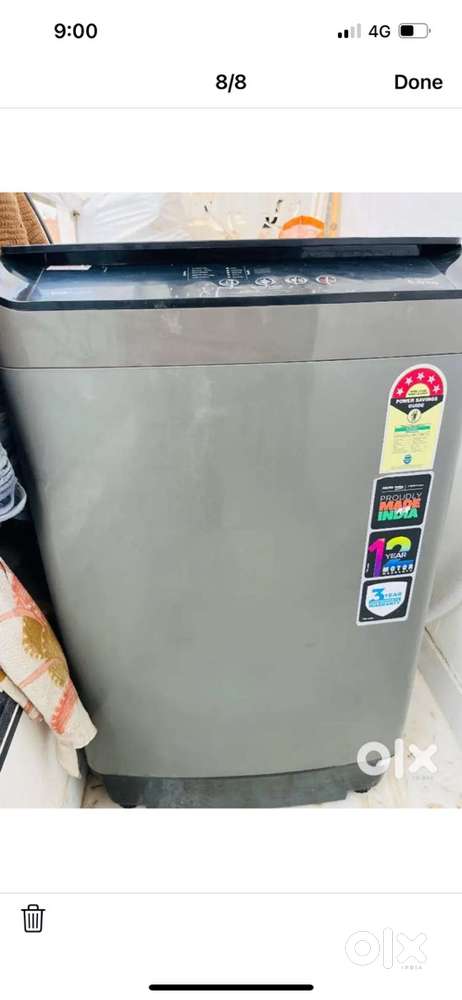 Voltas beko washing machine 6.7 kg