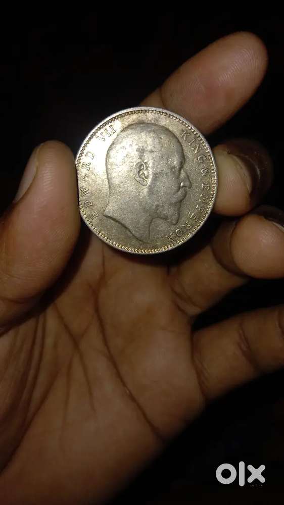 Very rare vintage indian coin 1905