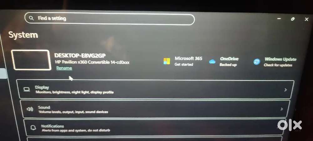 Hp pavillion series laptop good condition