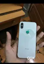 iPhone x new phone and charging cable face I'd no working