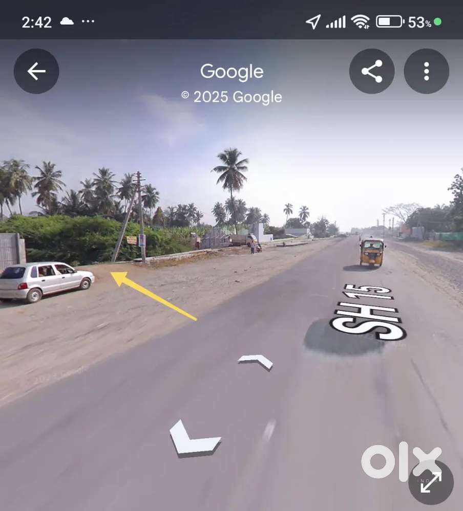 7 Cents - 150m from Gobi to Erode highway