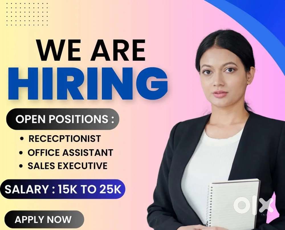 Hiring _Telecaller,HR executive, , Receptionist in IT companies
