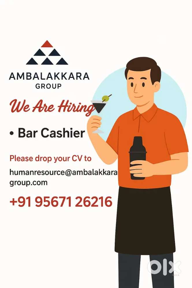 Bar cashiers