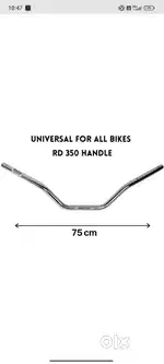 Rd 350 handle bar