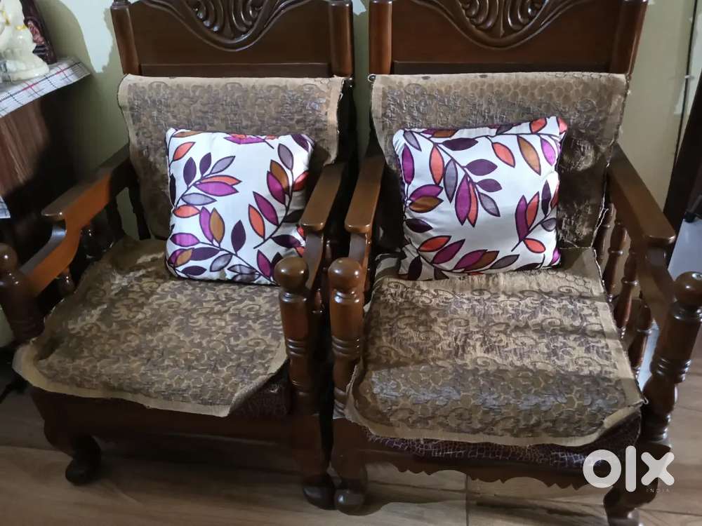 Selling wooden sofa
