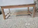Tek wood table and Tek wood stool