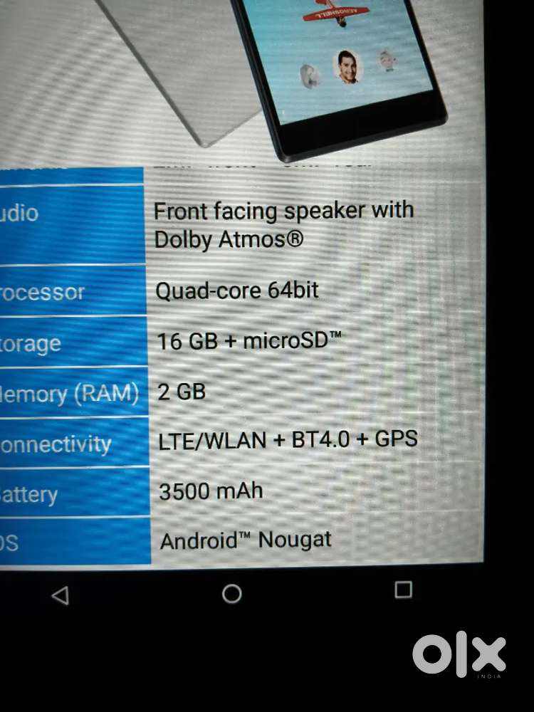 TAB 7 Specifications