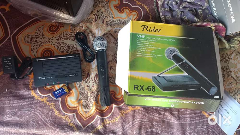Brand new (RX 68)Wireless mic Available for sale at reasonable prices