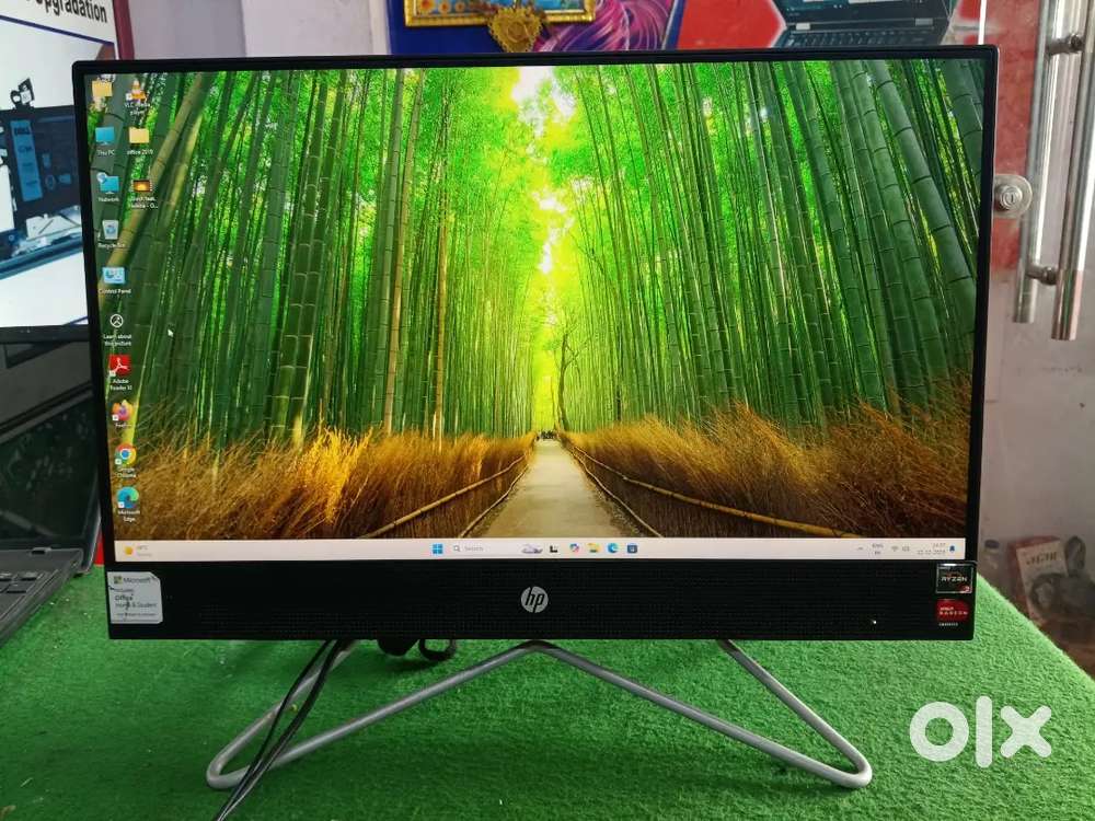 Hp ALL in One PC 22 inchs AMD Ryzen 3 8gb RAM 1tb HDD Gud Works