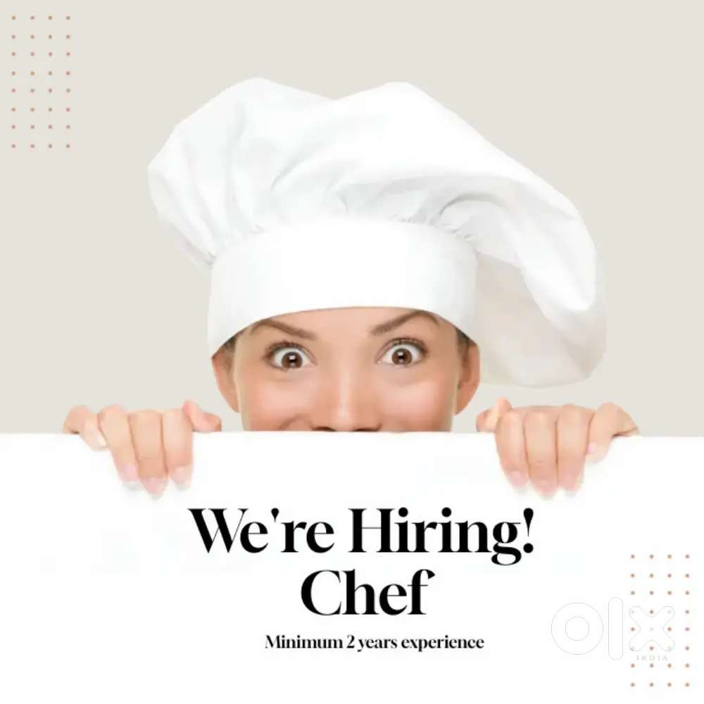 Chinese + Tandoori chef + Helper wanted!