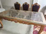 Dining Table Set with mirror