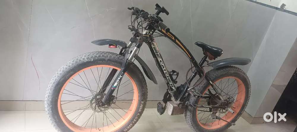 7gair with light decoration and hoarn bicycle electric key look