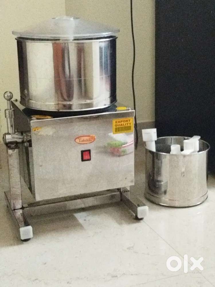 Stainless steel tilting wet grinder