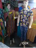 Men's and woman's dummy