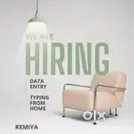 Seeking data entry technicians for immediate hire
•